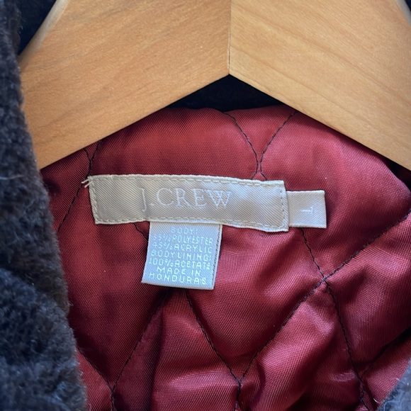 J. Crew Teddy Bear Coat Size Large - Picture 4 of 5